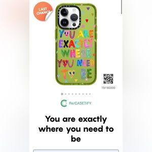 Casetify You are exactly where you need to be case